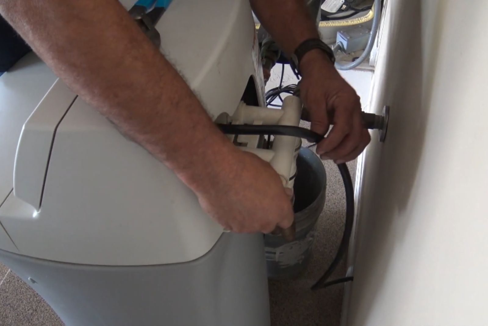 Water softener system installed in a Fort Myers, FL home